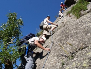  Subimos a la vía ferramarra 